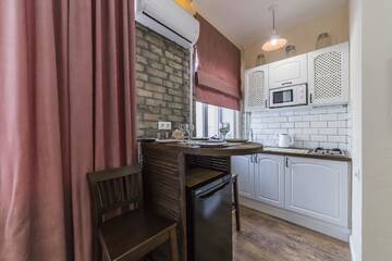 Фото номера Апартаменты с 1 спальней Апартаменты Kyiv Opera Loft г. Киев 16