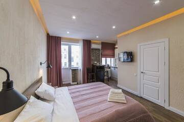 Фото номера Апартаменты с 1 спальней Апартаменты Kyiv Opera Loft г. Киев 12