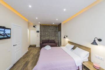 Фото номера Апартаменты с 1 спальней Апартаменты Kyiv Opera Loft г. Киев 9