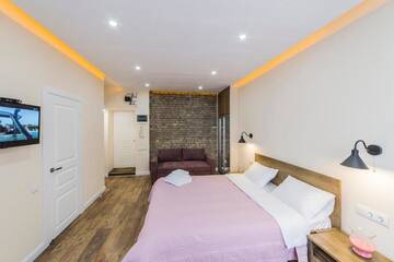 Фото номера Апартаменты с 1 спальней Апартаменты Kyiv Opera Loft г. Киев 66