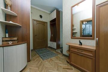 Фото номера Апартаменты с 2 спальнями Апартаменты Three-room apartments at the Polytechnic Institute г. Киев 12