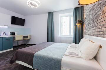 Фото номера Стандартные апартаменты Апартаменты Gerсen Apartments г. Киев 22
