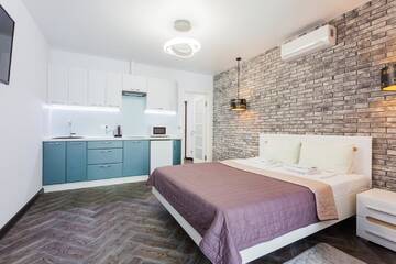 Фото номера Стандартные апартаменты Апартаменты Gerсen Apartments г. Киев 18
