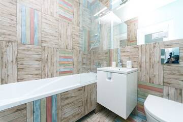 Фото номера Апартаменты с 1 спальней Апартаменты Happy apartment, warmth, comfort, turquoise г. Киев 13