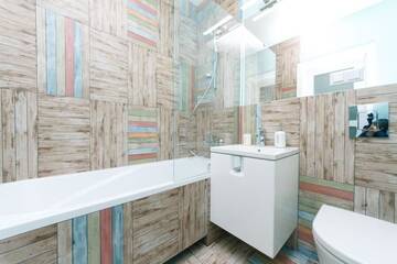 Фото номера Апартаменты с 1 спальней Апартаменты Happy apartment, warmth, comfort, turquoise г. Киев 23