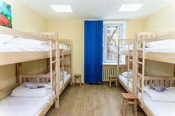 Фото номера Кровать в общем 8-местном номере Хостелы BOTANIC GLOBUS HOSTEL г. Киев 4