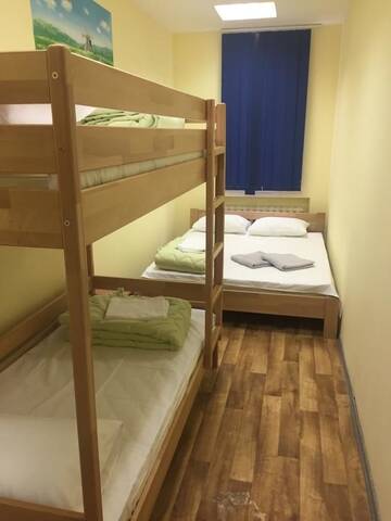 Фото номера Стандартный семейный номер Хостелы BOTANIC GLOBUS HOSTEL г. Киев 5