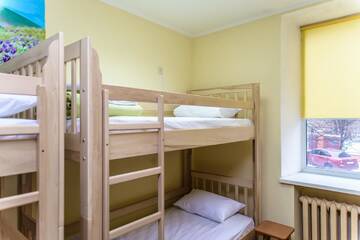 Фото номера Односпальная кровать в общем номере для женщин Хостелы BOTANIC GLOBUS HOSTEL г. Киев 2