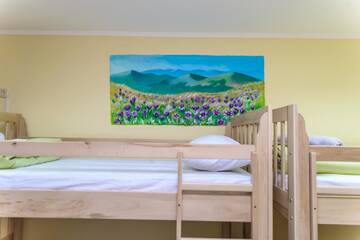 Фото номера Односпальная кровать в общем номере для женщин Хостелы BOTANIC GLOBUS HOSTEL г. Киев 3