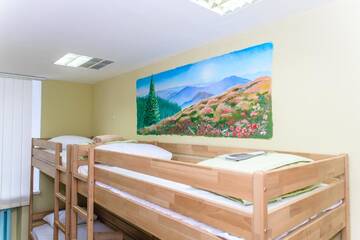 Фото номера Кровать в общем 8-местном номере Хостелы BOTANIC GLOBUS HOSTEL г. Киев 5