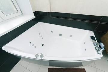 Фото номера Люкс с кроватью размера &quot;king-size&quot; и джакузи Апартаменты Hotrent Pechersk Lesy 20/22 г. Киев 5