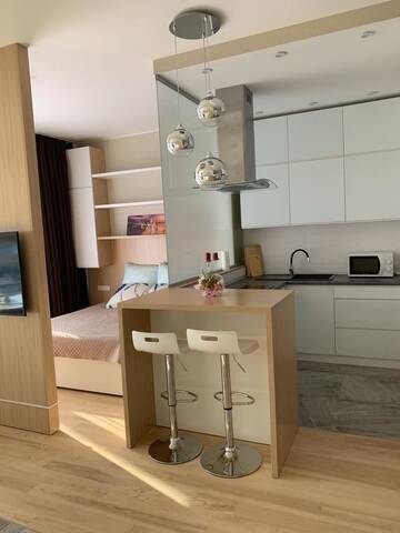 Фото номера Апартаменты Апартаменты Comfortable Apartments at Sapernoye Pole 14/55 г. Киев 7