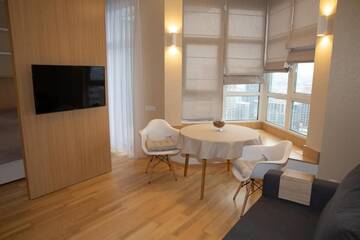 Фото номера Апартаменты с 1 спальней Апартаменты Comfortable Apartments at Sapernoye Pole 14/55 г. Киев 29