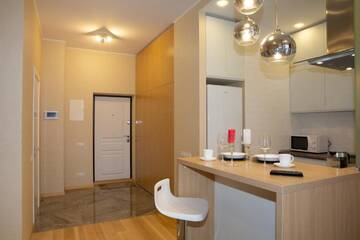 Фото номера Апартаменты с 1 спальней Апартаменты Comfortable Apartments at Sapernoye Pole 14/55 г. Киев 24