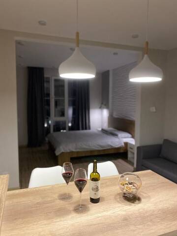 Фото номера Апартаменты с 1 спальней Апартаменты New England - comfortable stay Apartment г. Киев 24
