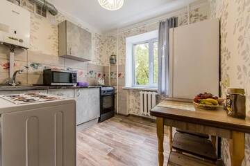 Фото номера Апартаменты с 1 спальней Апартаменты Apartment near Zhitomirskaya metro station, Nikolay Krasnova street г. Киев 33