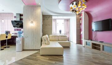 Фото номера Апартаменты с 1 спальней Апартаменты Luxury apartments with breakfast near the railway station,the center,the park г. Киев 8