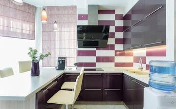 Фото номера Апартаменты с 1 спальней Апартаменты Luxury apartments with breakfast near the railway station,the center,the park г. Киев 50