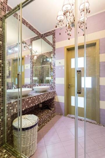 Фото номера Апартаменты с 1 спальней Апартаменты Luxury apartments with breakfast near the railway station,the center,the park г. Киев 56