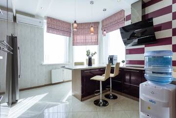 Фото номера Апартаменты с 1 спальней Апартаменты Luxury apartments with breakfast near the railway station,the center,the park г. Киев 14