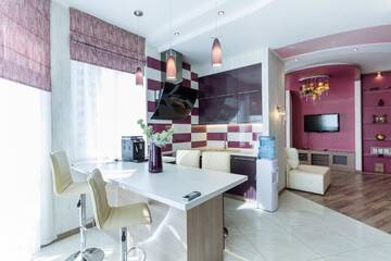Фото номера Апартаменты с 1 спальней Апартаменты Luxury apartments with breakfast near the railway station,the center,the park г. Киев 35