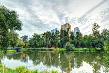 Фото номера Апартаменты с 1 спальней Апартаменты Modern apartment near park г. Киев 7