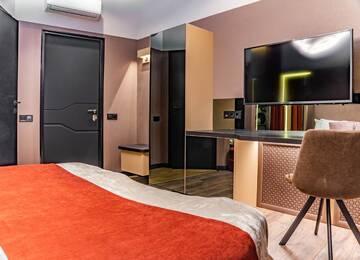 Фото номера Двухместный номер Делюкс с 1 кроватью и балконом Апартаменты Luxury Upscale Apartments On Maydan г. Киев 18