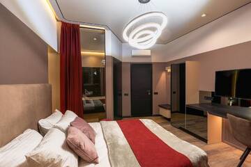 Фото номера Двухместный номер Делюкс с 1 кроватью и балконом Апартаменты Luxury Upscale Apartments On Maydan г. Киев 5