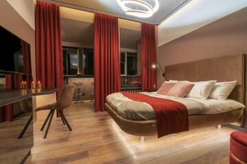 Фото номера Двухместный номер Делюкс с 1 кроватью и балконом Апартаменты Luxury Upscale Apartments On Maydan г. Киев 7