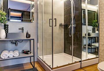 Фото номера Номер-студио Делюкс Апартаменты Luxury Upscale Apartments On Maydan г. Киев 6