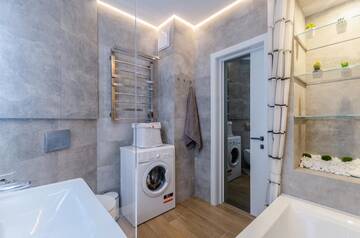 Фото номера Апартаменты с 1 спальней Апартаменты Modern VIP Smart. г. Киев 21