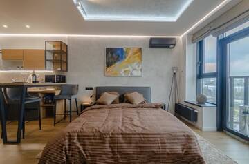 Фото номера Апартаменты с 1 спальней Апартаменты Modern VIP Smart. г. Киев 35