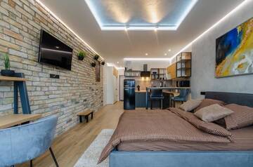 Фото номера Апартаменты с 1 спальней Апартаменты Modern VIP Smart. г. Киев 37