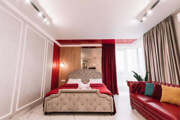 Фото номера Апартаменты с 1 спальней Апартаменты Royal Tower VIP Smart Apartments 4 г. Киев 79
