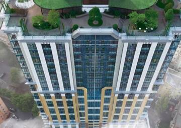 Фото номера Апартаменты с 1 спальней Апартаменты Royal Tower VIP Smart Apartments 4 г. Киев 48