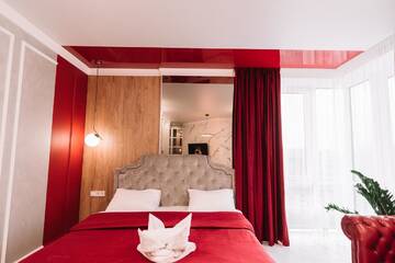 Фото номера Апартаменты с 1 спальней Апартаменты Royal Tower VIP Smart Apartments 4 г. Киев 14