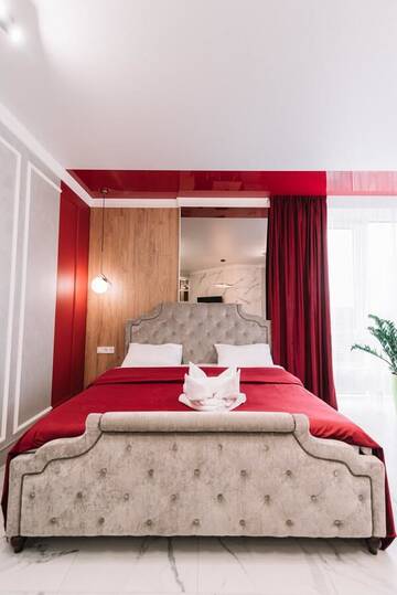 Фото номера Апартаменты с 1 спальней Апартаменты Royal Tower VIP Smart Apartments 4 г. Киев 20