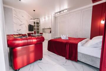 Фото номера Апартаменты с 1 спальней Апартаменты Royal Tower VIP Smart Apartments 4 г. Киев 84