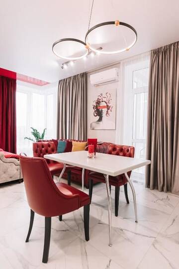Фото номера Апартаменты с 1 спальней Апартаменты Royal Tower VIP Smart Apartments 4 г. Киев 95