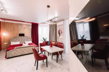 Фото номера Апартаменты с 1 спальней Апартаменты Royal Tower VIP Smart Apartments 4 г. Киев 96