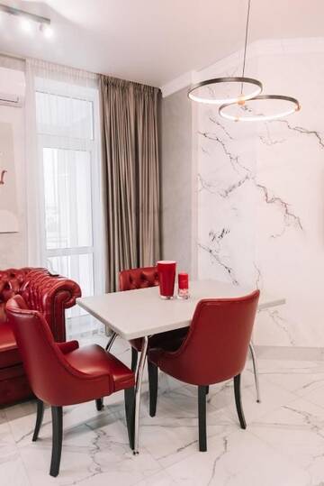 Фото номера Апартаменты с 1 спальней Апартаменты Royal Tower VIP Smart Apartments 4 г. Киев 93