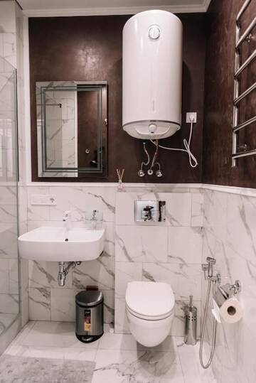 Фото номера Апартаменты с 1 спальней Апартаменты Royal Tower VIP Smart Apartments 2 г. Киев 57