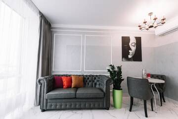 Фото номера Апартаменты с 1 спальней Апартаменты Royal Tower VIP Smart Apartments 2 г. Киев 16