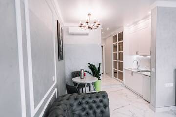 Фото номера Апартаменты с 1 спальней Апартаменты Royal Tower VIP Smart Apartments 2 г. Киев 14