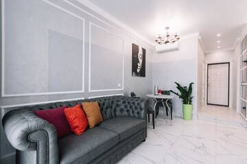 Фото номера Апартаменты с 1 спальней Апартаменты Royal Tower VIP Smart Apartments 2 г. Киев 20