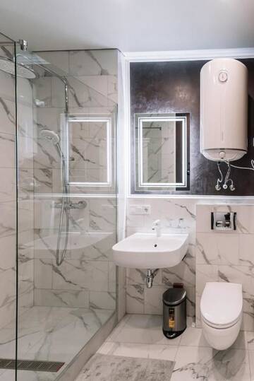 Фото номера Апартаменты с 1 спальней Апартаменты Royal Tower VIP Smart Apartments 2 г. Киев 82