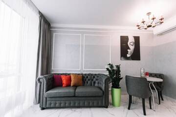 Фото номера Апартаменты с 1 спальней Апартаменты Royal Tower VIP Smart Apartments 2 г. Киев 83