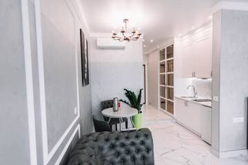 Фото номера Апартаменты с 1 спальней Апартаменты Royal Tower VIP Smart Apartments 2 г. Киев 61