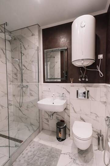 Фото номера Апартаменты с 1 спальней Апартаменты Royal Tower VIP Smart Apartments 2 г. Киев 35