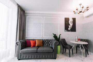 Фото номера Апартаменты с 1 спальней Апартаменты Royal Tower VIP Smart Apartments 2 г. Киев 91